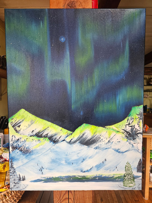 Aurora Over The Mountains, Original