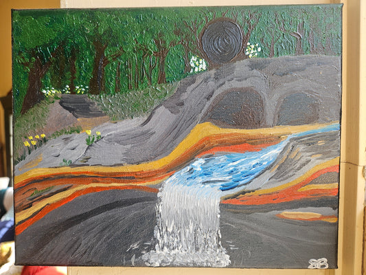 "Grafton Notch", Original Oil Painting